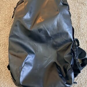 Black Men's Waterproof Backpack - Unbranded